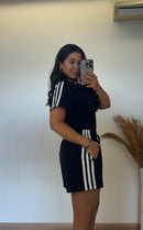 Conjunto Mila - em Malha com Listras Laterais