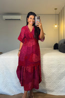 Vestido Isabela - Viscolinho Longuete