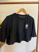 Cropped Lurex Brasil