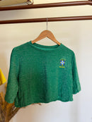 Cropped Lurex Brasil