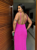 Vestido Lolla -Duna Decote nas Costas